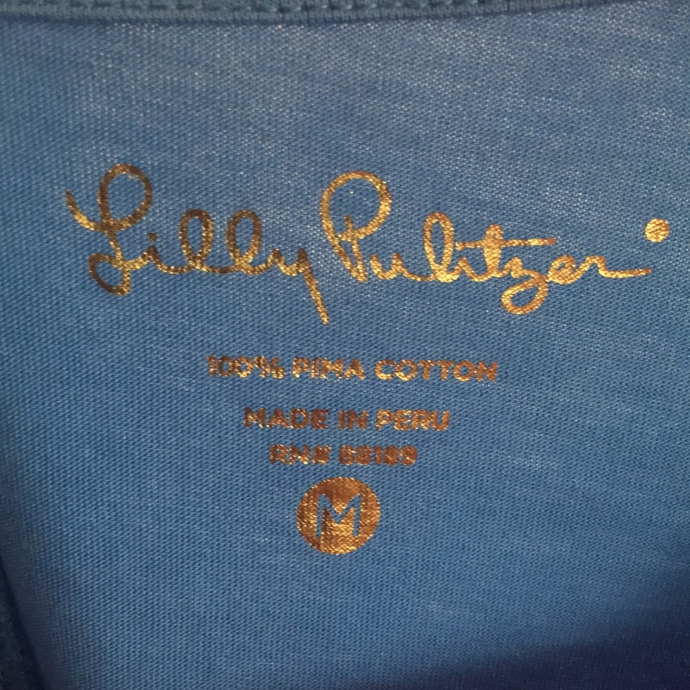Lilly Pulitzer blue cotton dress
